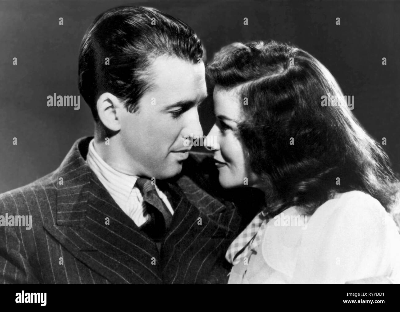 STEWART, Hepburn, der Philadelphia Story, 1940 Stockfoto