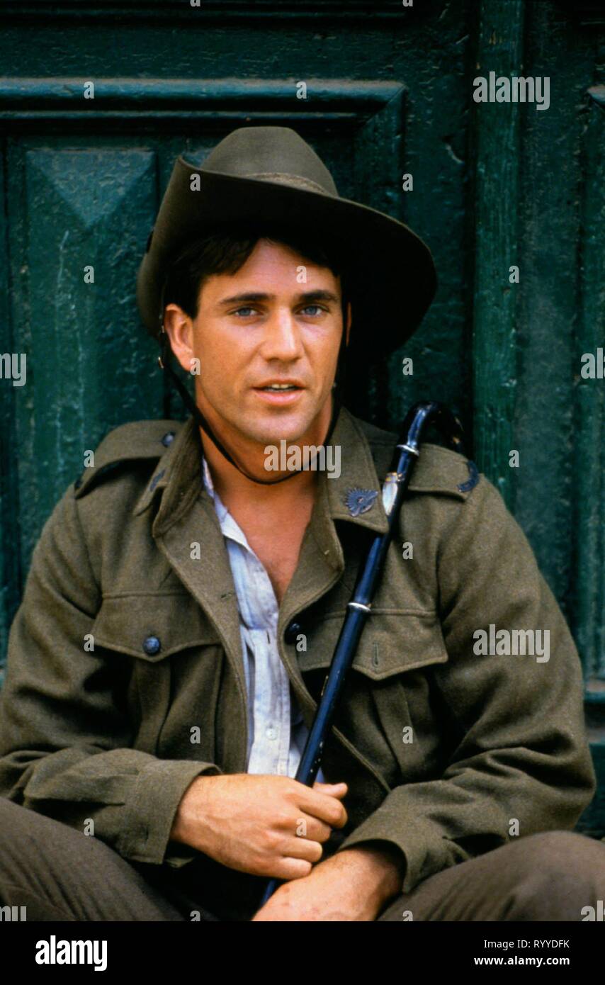 MEL GIBSON, Gallipoli, 1981 Stockfoto