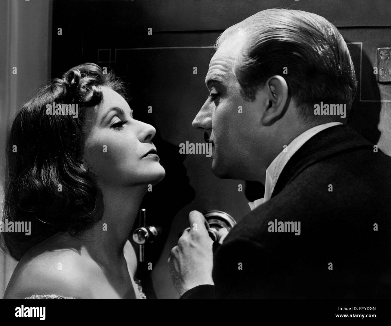 GARBO, Douglas, NINOTCHKA, 1939 Stockfoto