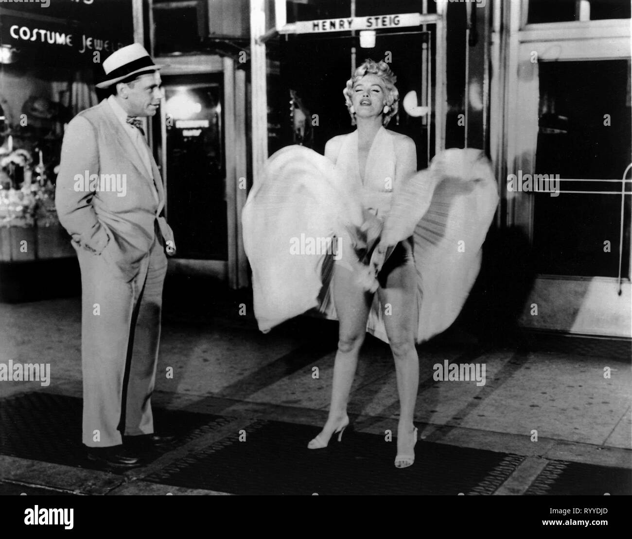 EWELL, Monroe, das verflixte siebte Jahr, 1955 Stockfoto