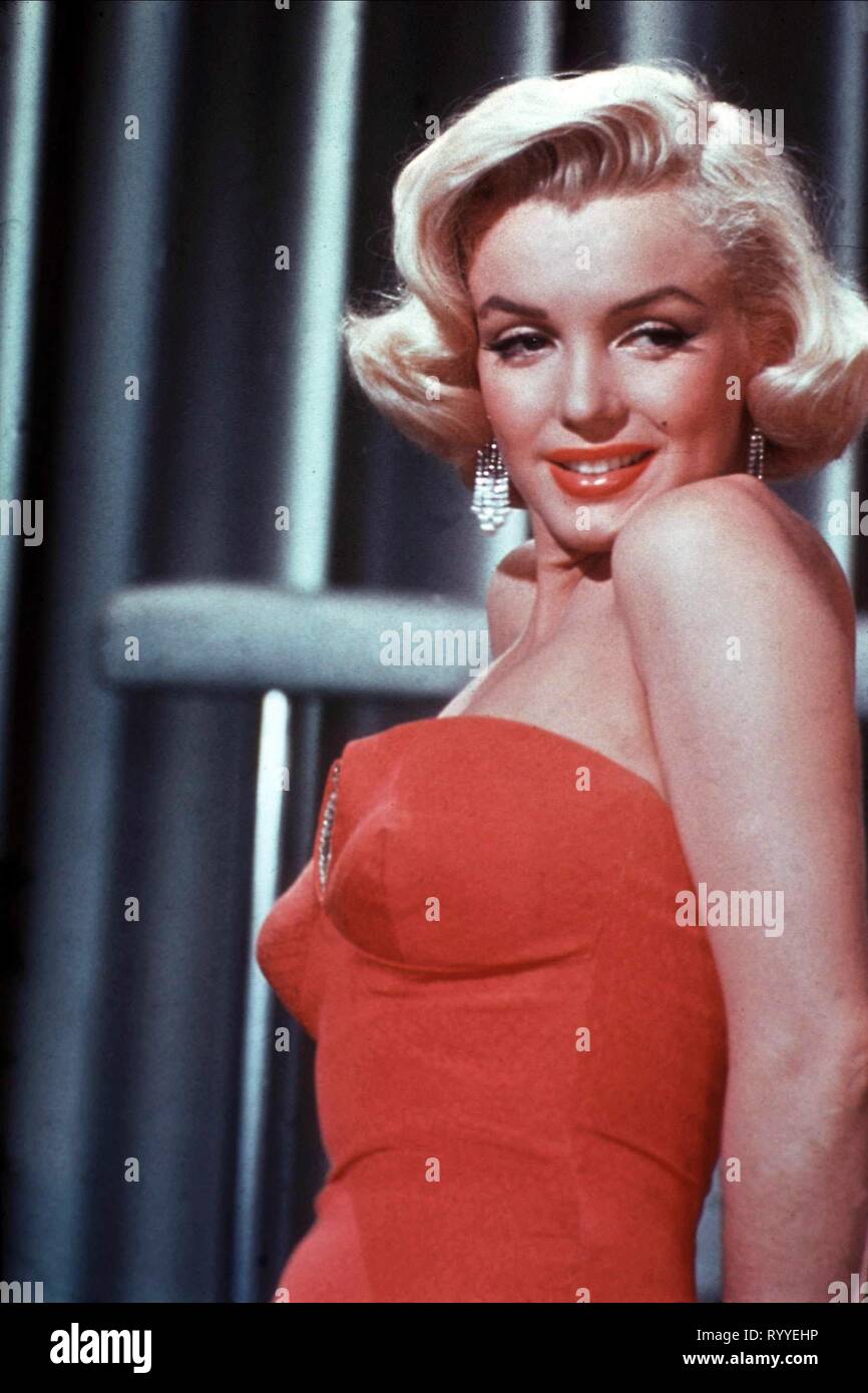 MARILYN MONROE, WIE SIE HEIRATEN, ein Millionär, 1953 Stockfoto