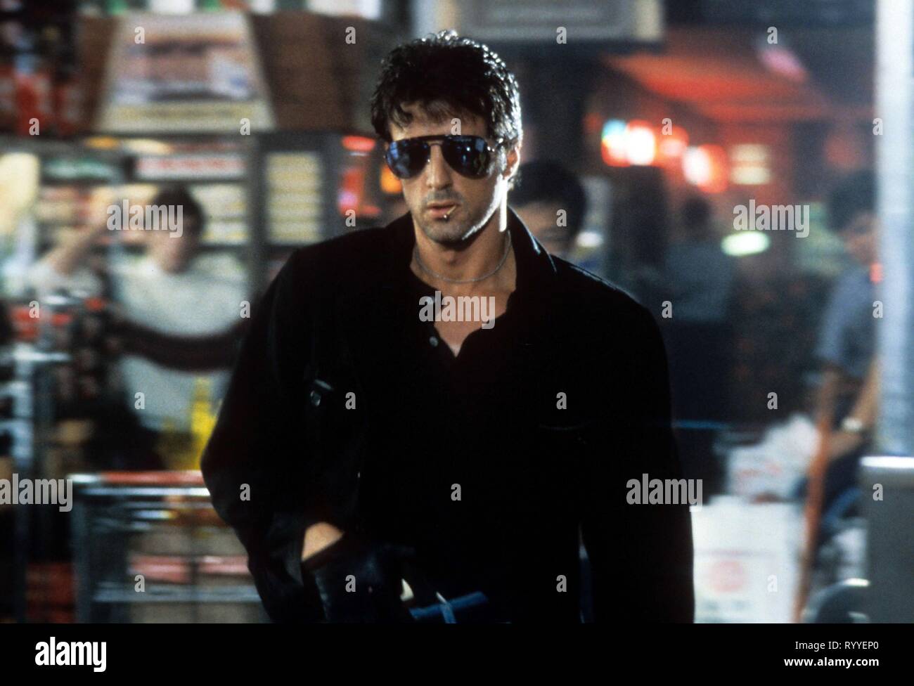 SYLVESTER STALLONE, Kobra, 1986 Stockfoto
