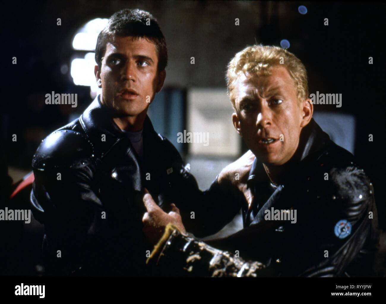 MEL GIBSON, STEVE BISLEY, MAD MAX, 1979 Stockfoto
