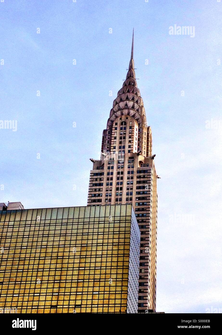 Das Chrysler Building, New York City Stockfoto