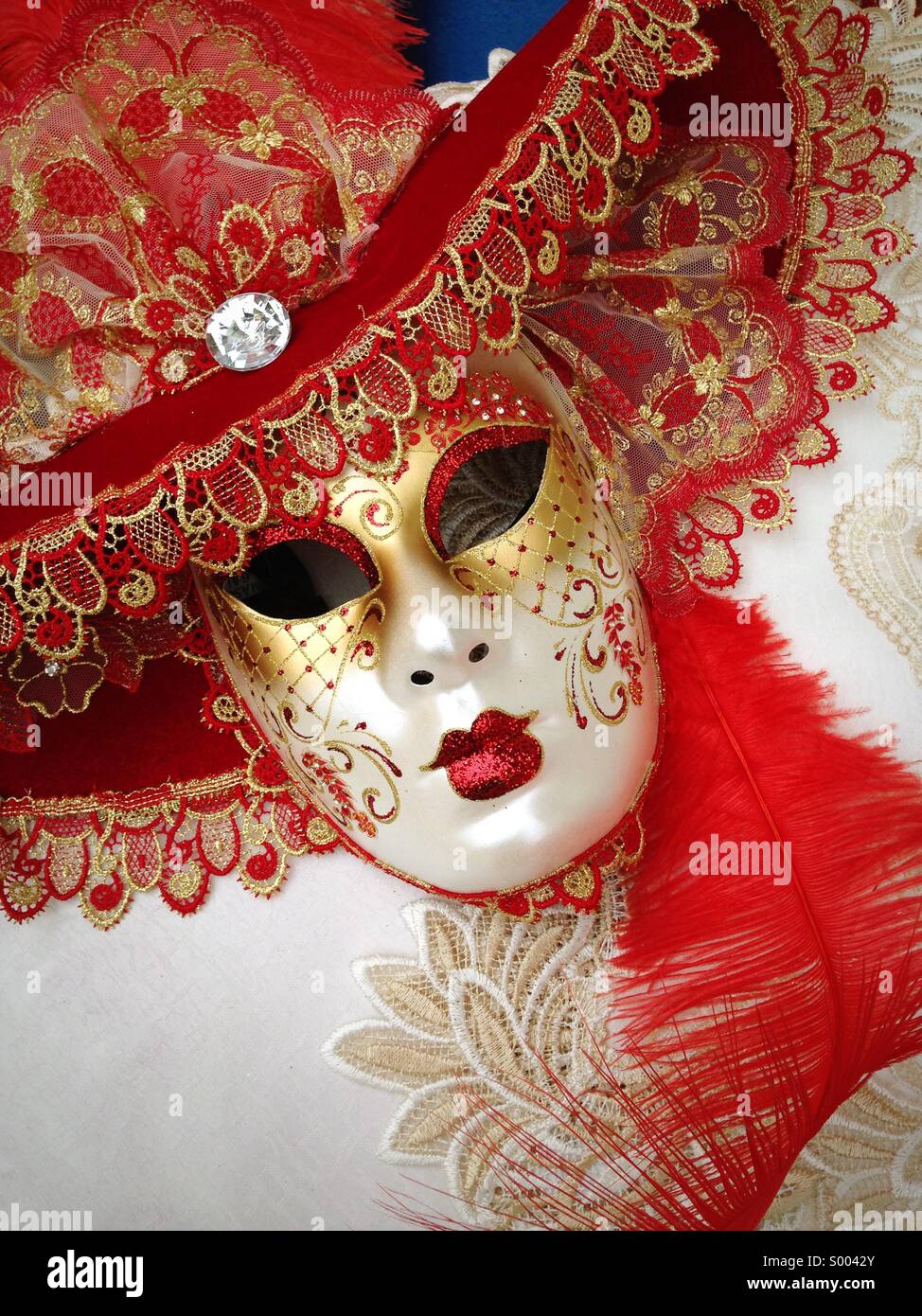 Venedig-Maske Stockfoto