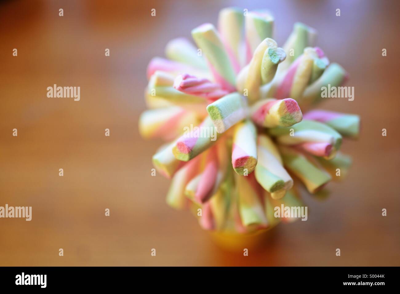 Marshmallow-Süßwaren-Baum Stockfoto