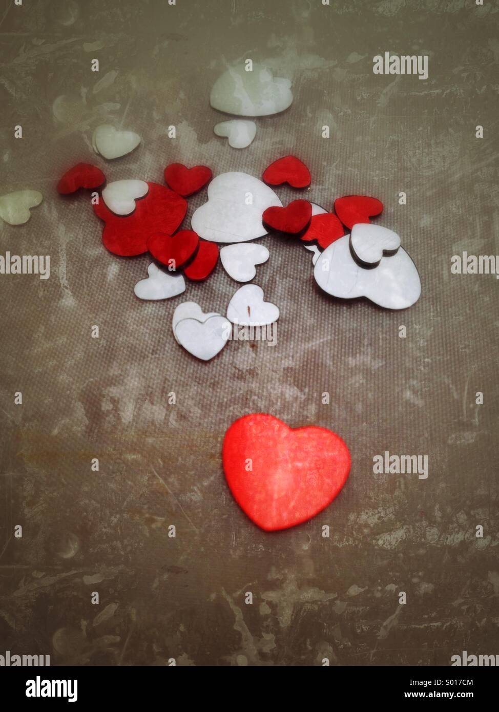 Valentines Heart Stockfoto