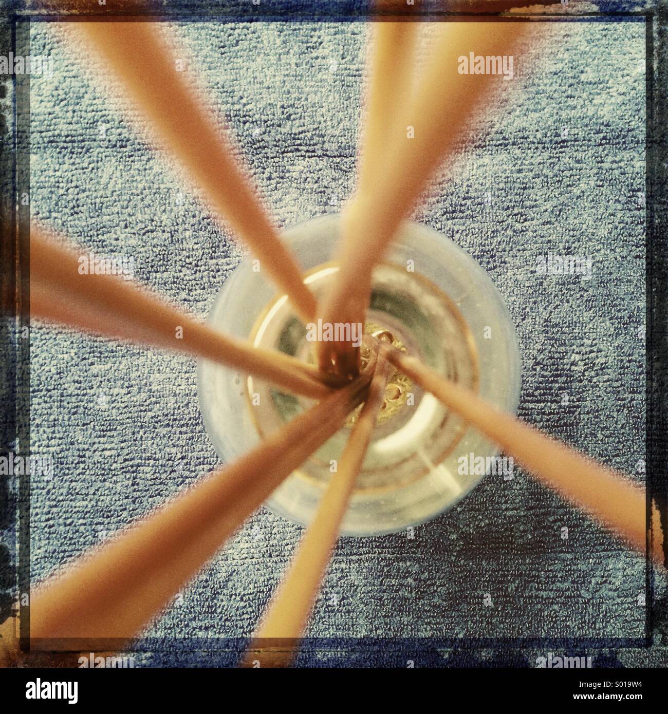 Raum-Duft-sticks Stockfoto