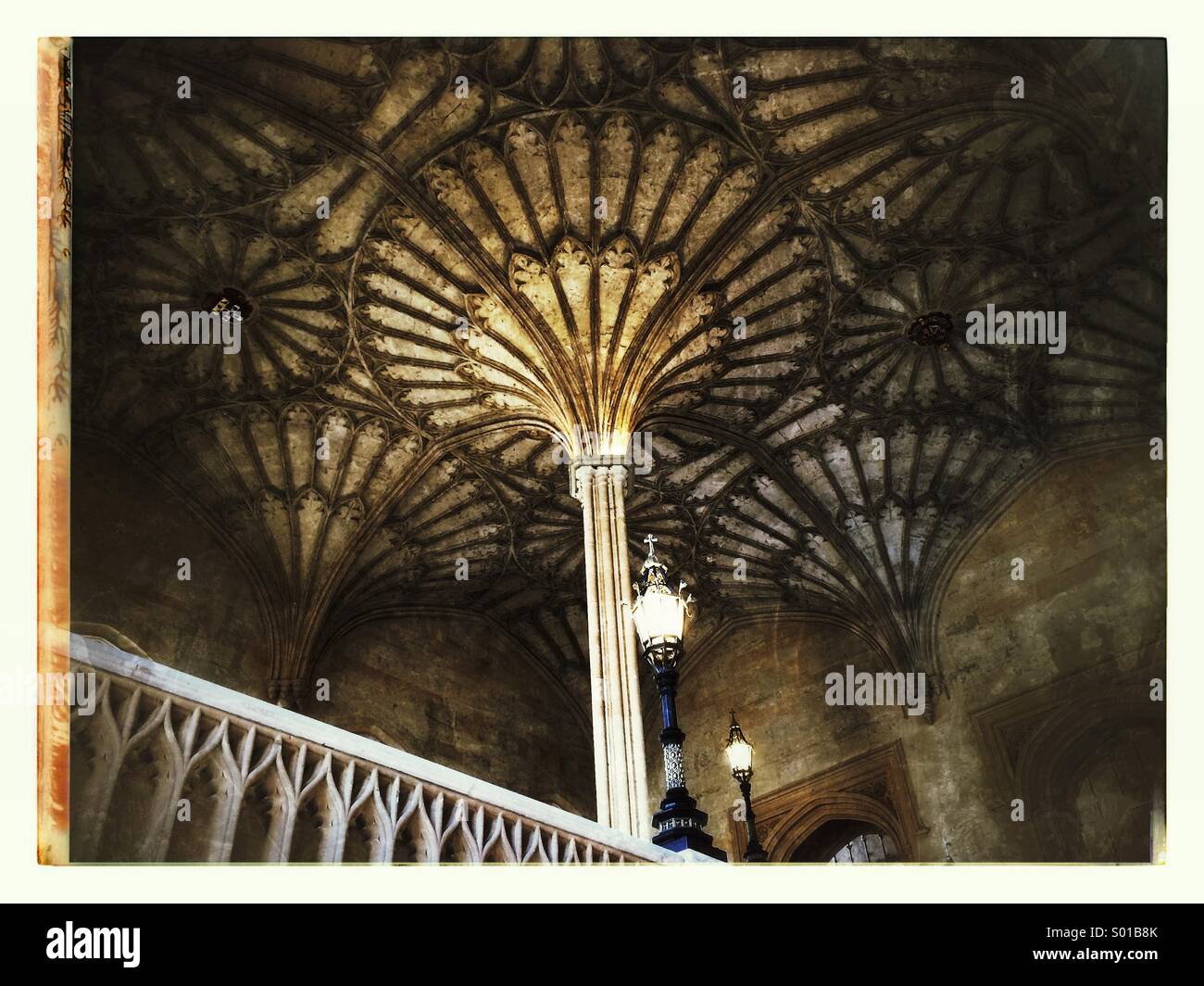 Klassische Gotik in Oxford Stockfoto