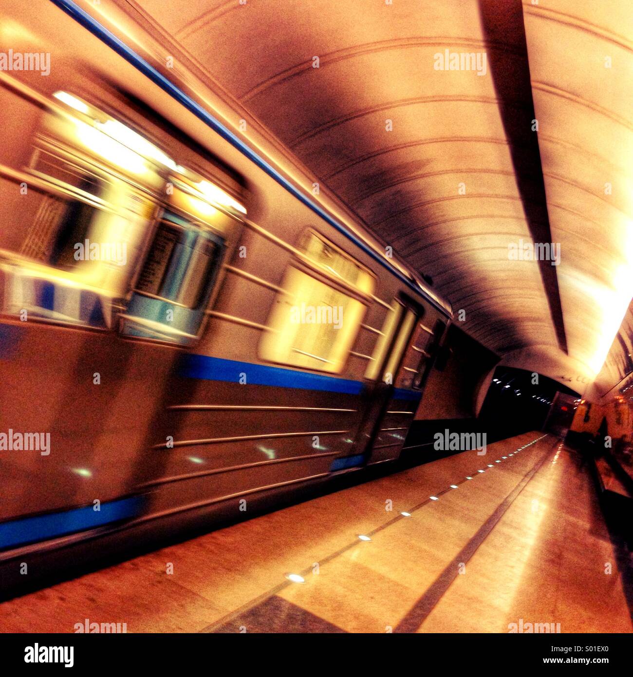 U-Bahn Stockfoto