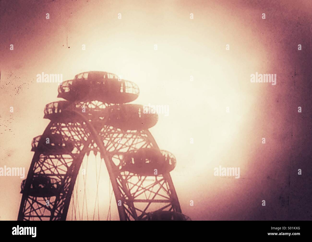 Das London Eye Stockfoto