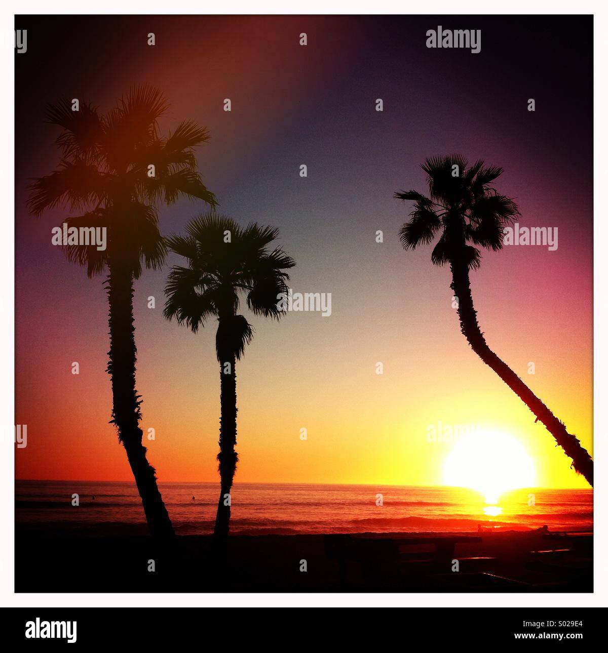 California Sunset Stockfotografie Alamy California Sunset Stockfotografie Alamy