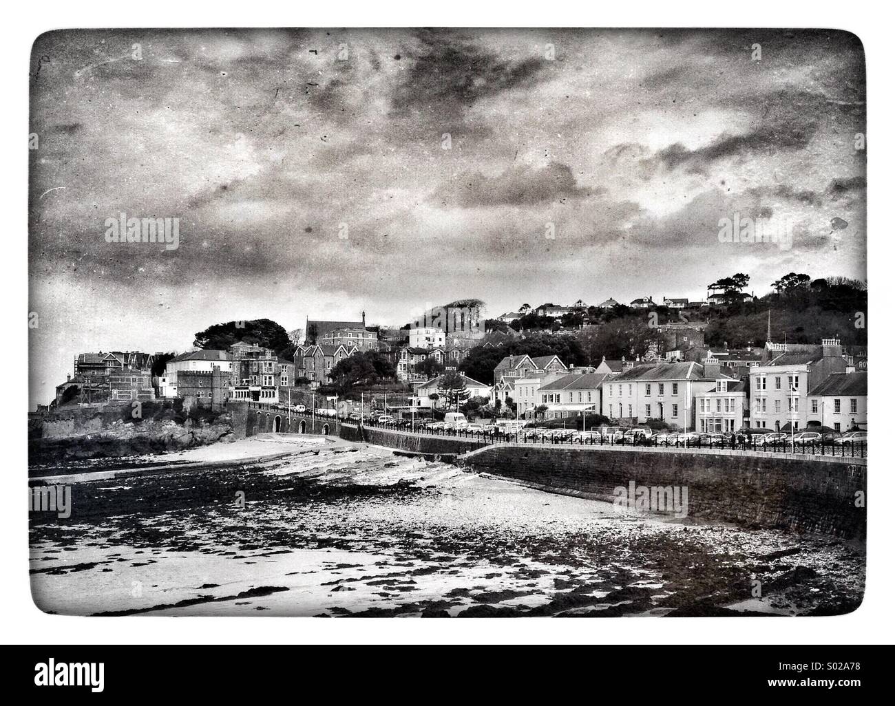 Clevedon Somerset - Smartphone-aufgenommenes Stockfoto