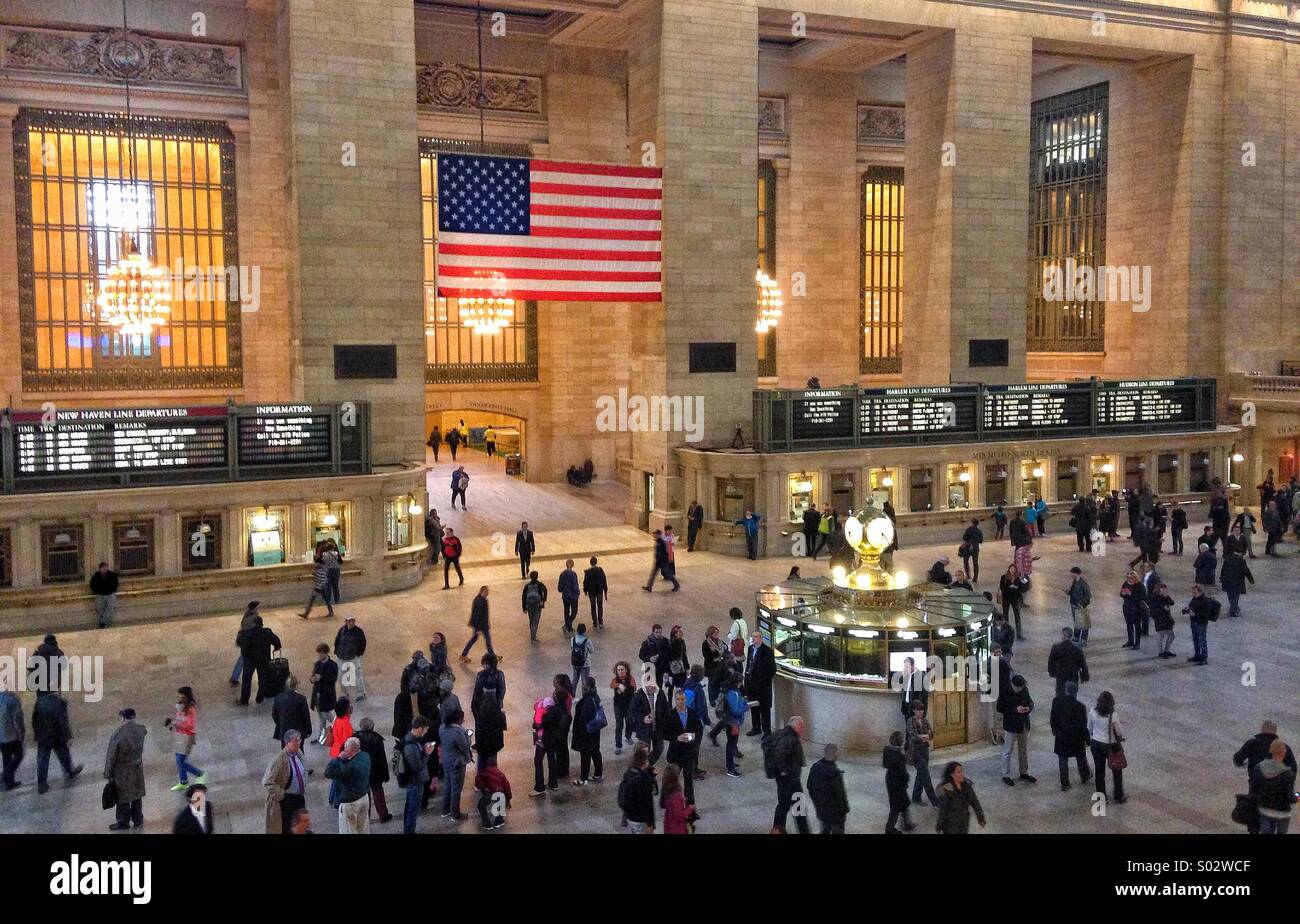 Bahnhof Grand central Station, New York Stockfoto