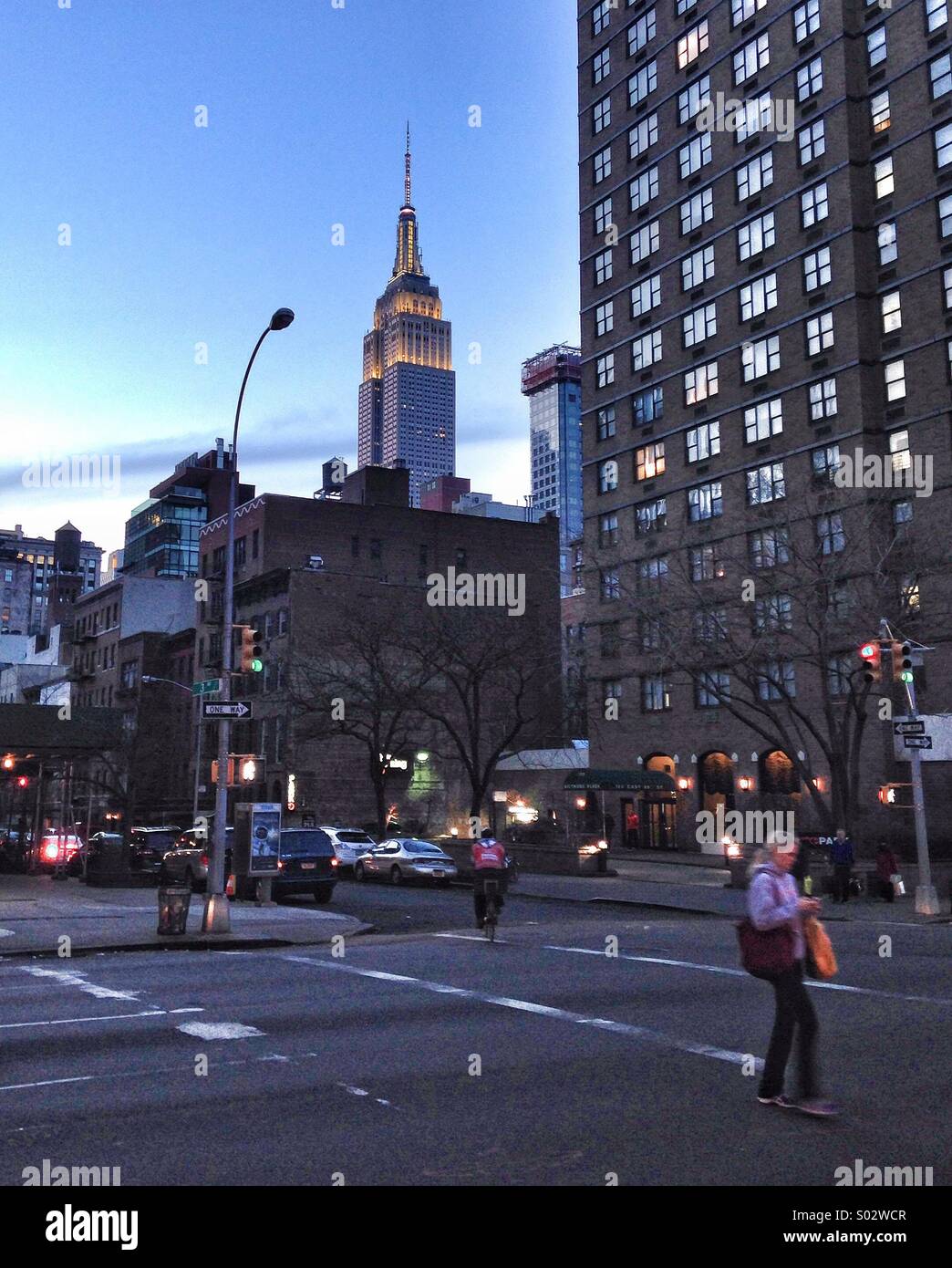 Empire State Building, New York Stockfoto