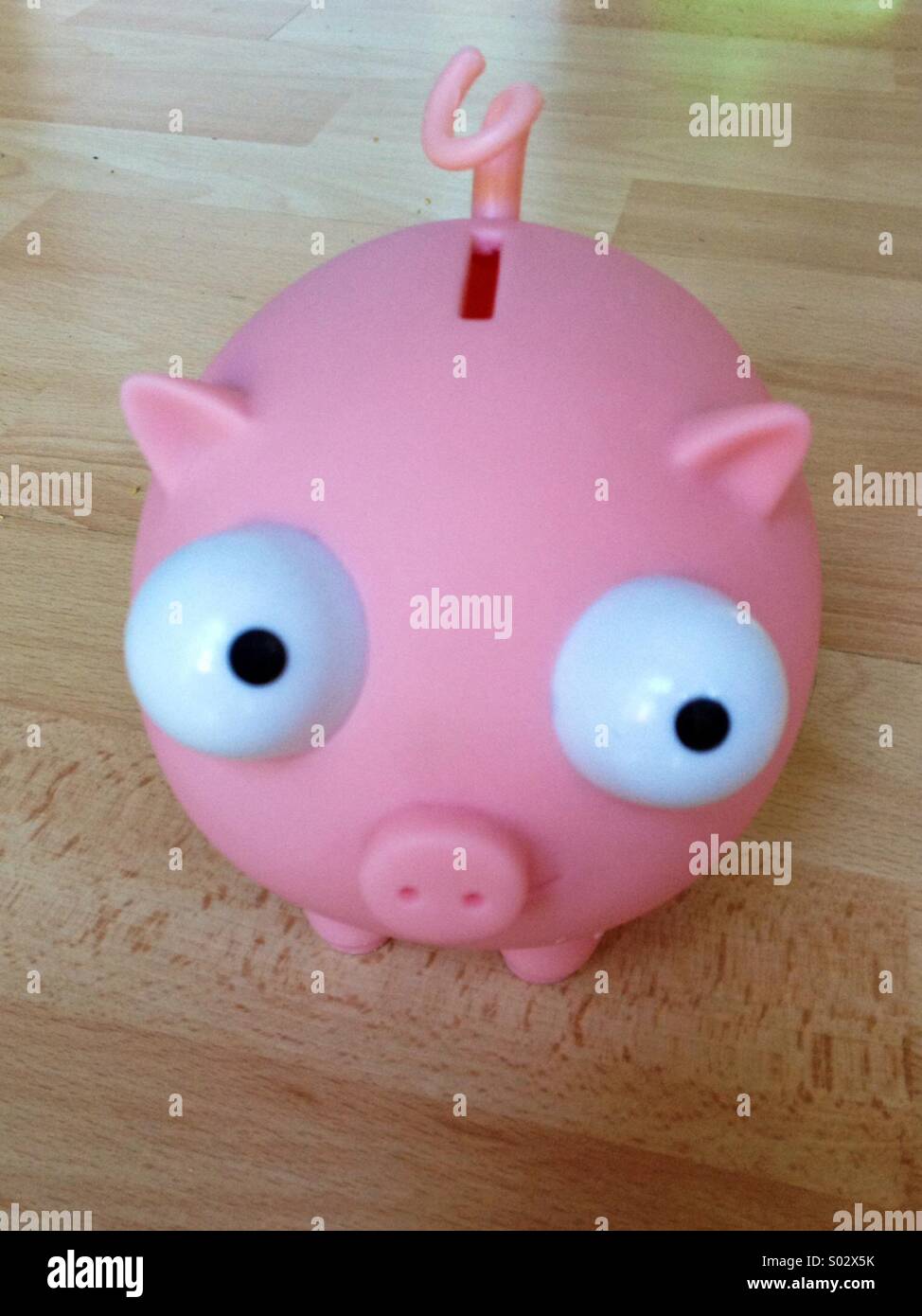 NatWest Sparschwein - Smartphone-aufgenommenes Stockfoto