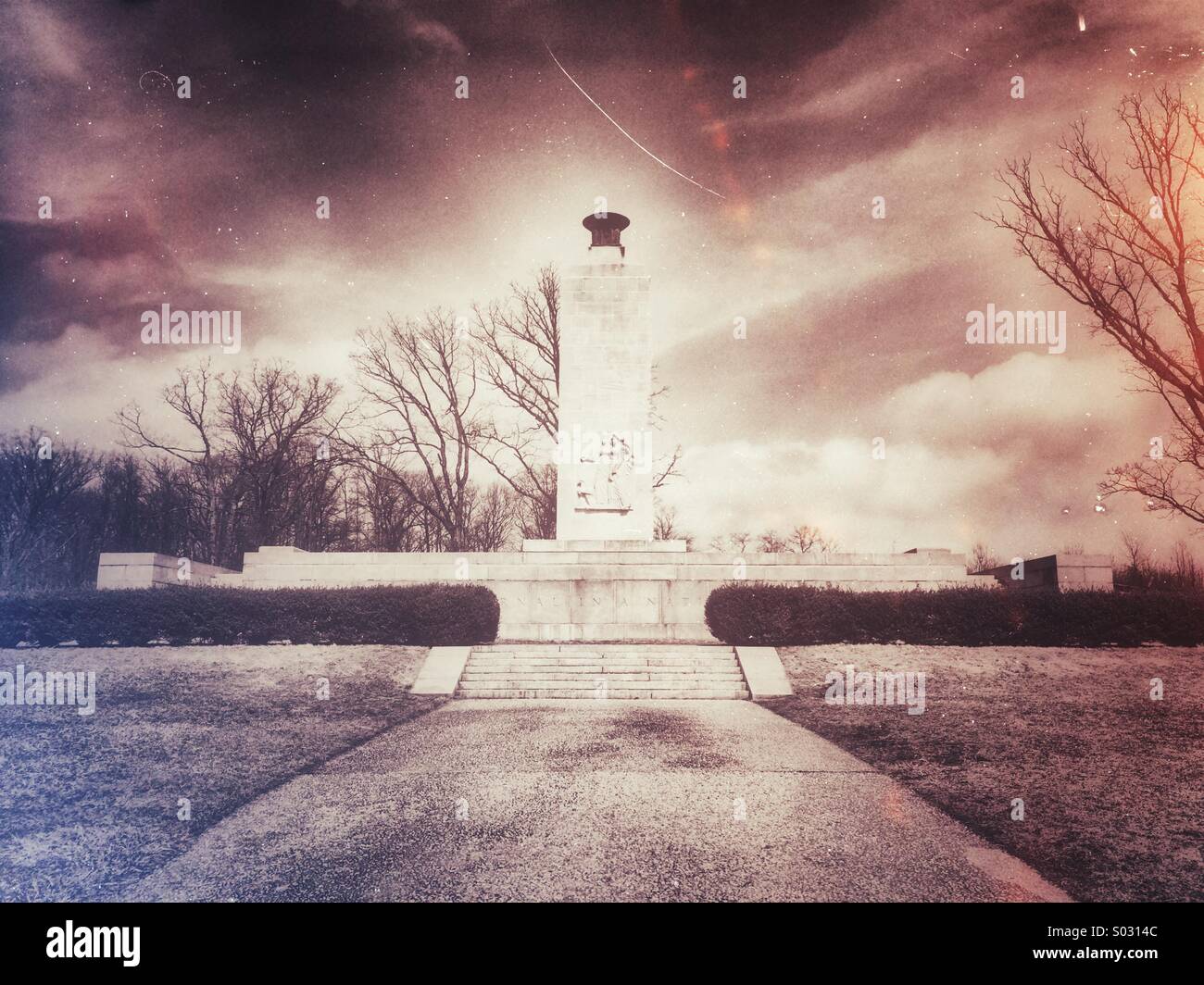 Ewiges Licht Friedensdenkmal, Gettysburg Schlachtfeld, Pennsylvania Stockfoto