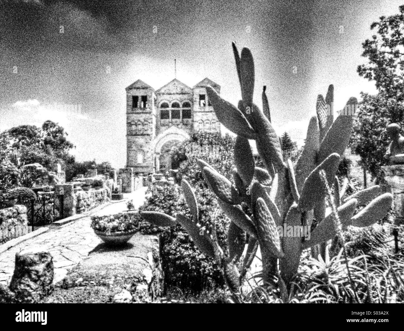Kirche der Verklärung - Berg Tabor, Israel Stockfoto