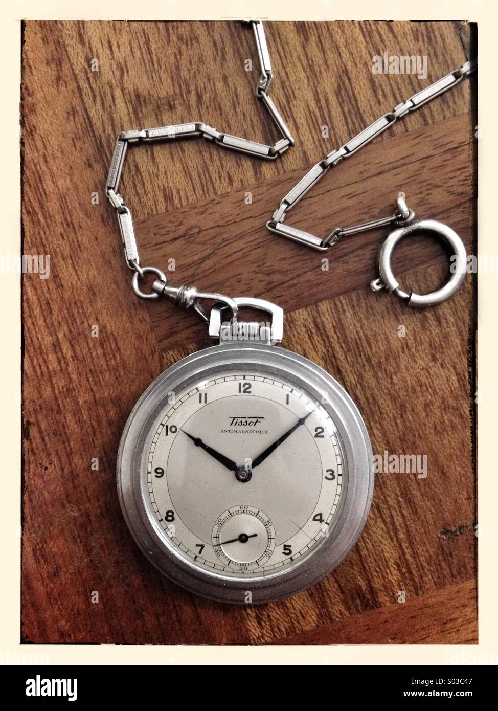 Old vintage tissot watch Fotos und Bildmaterial in hoher Auflosung Alamy