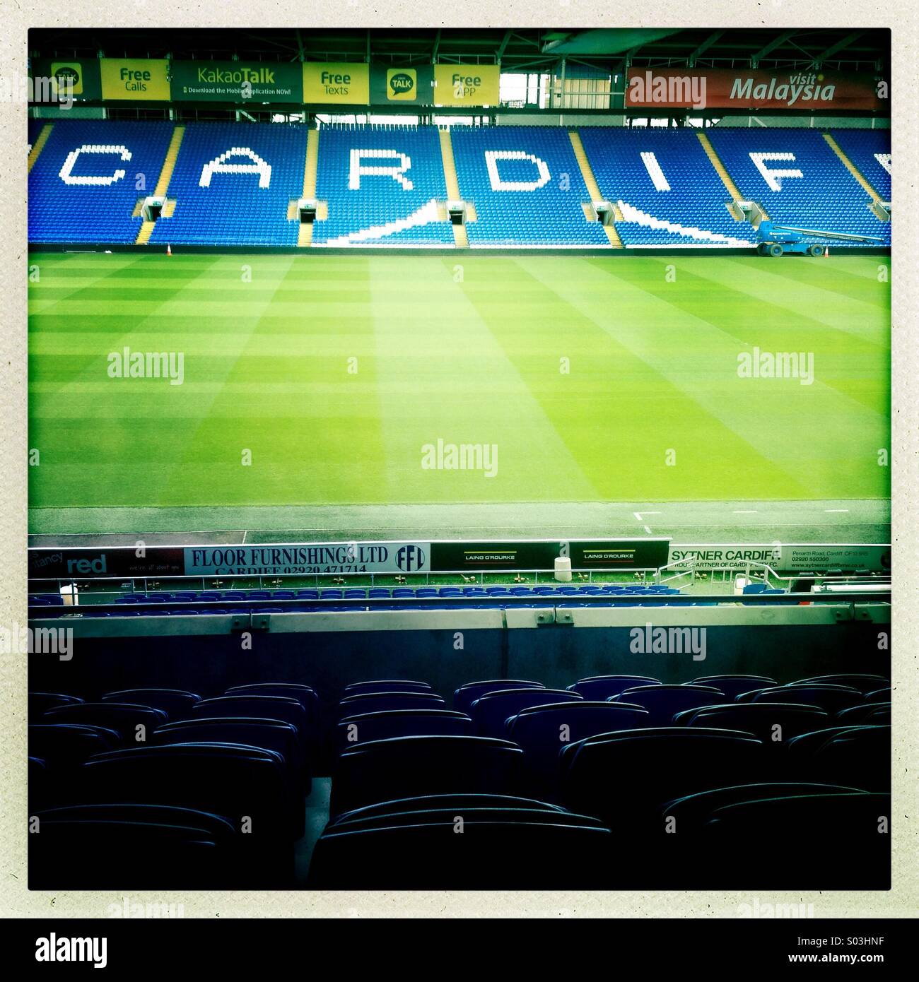 Cardiff City Stadium Stockfoto