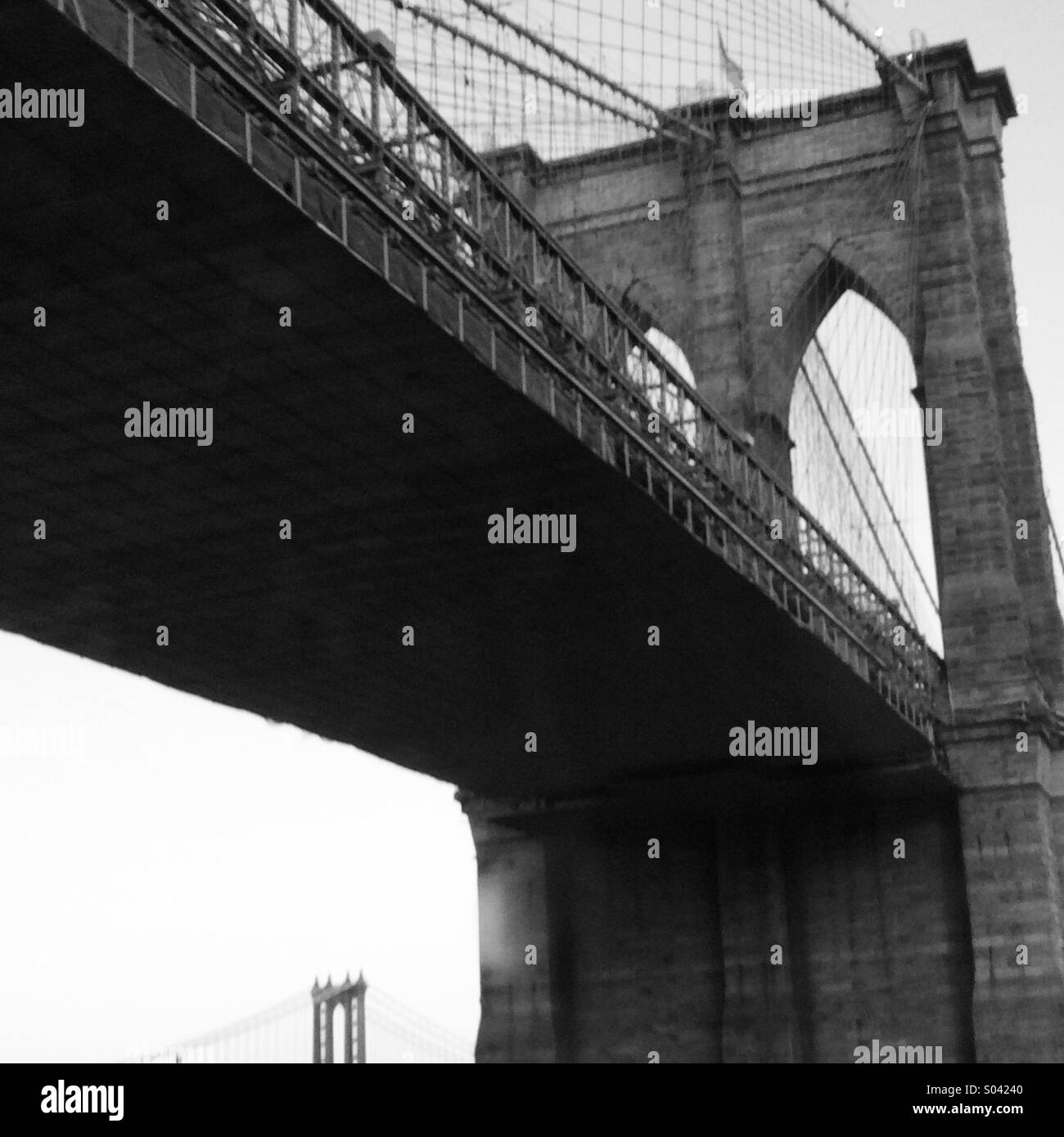 East River Brücken Stockfoto