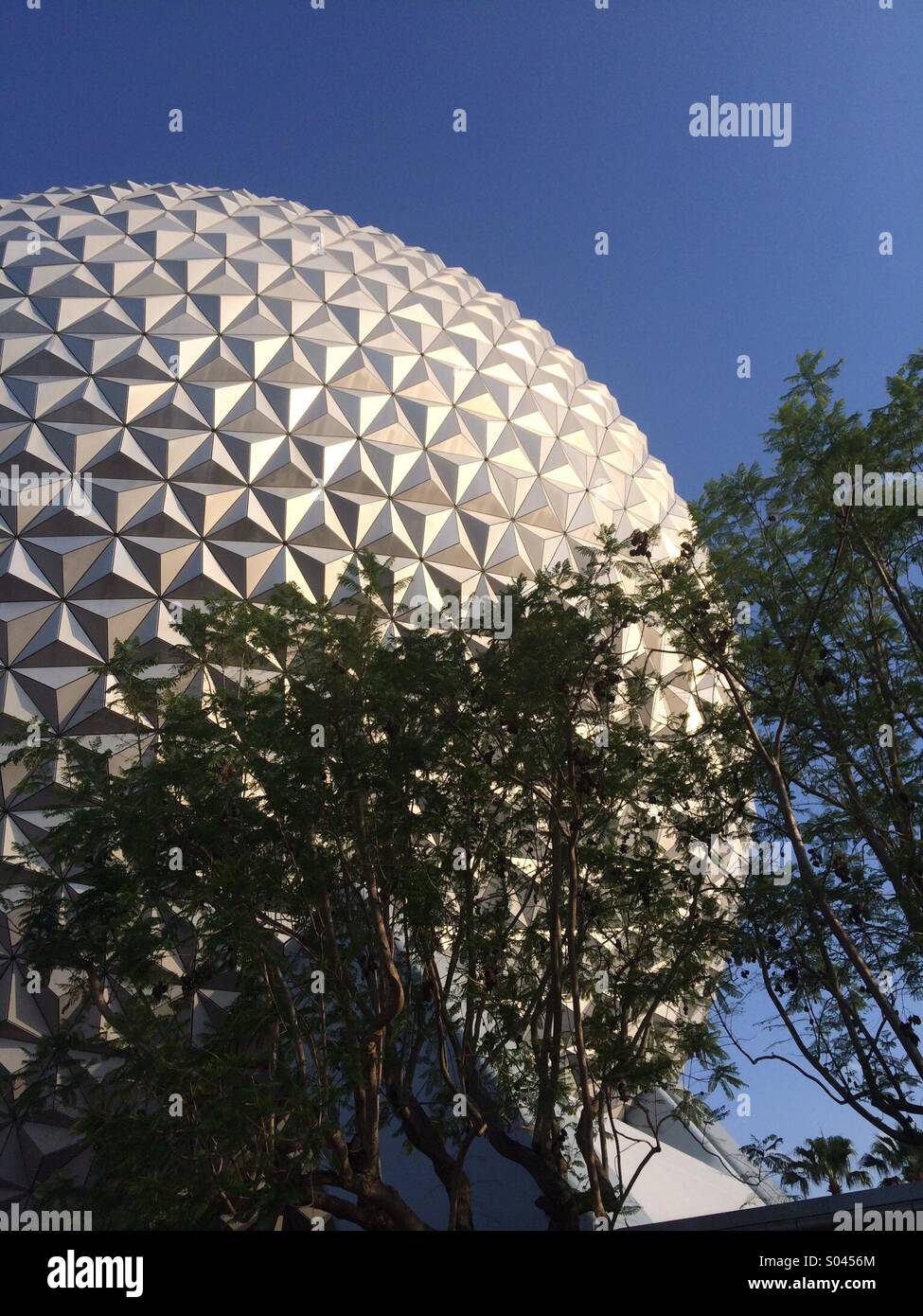 EPCOT Raumschiff Erde Stockfoto