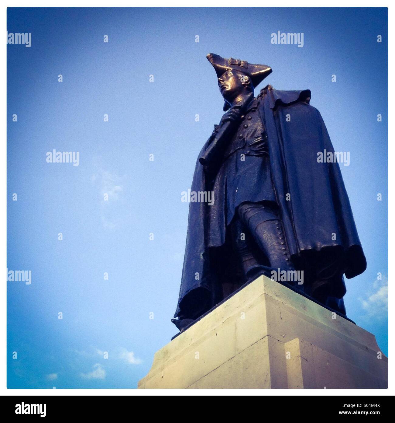 Thomas Wolfe statue Stockfoto