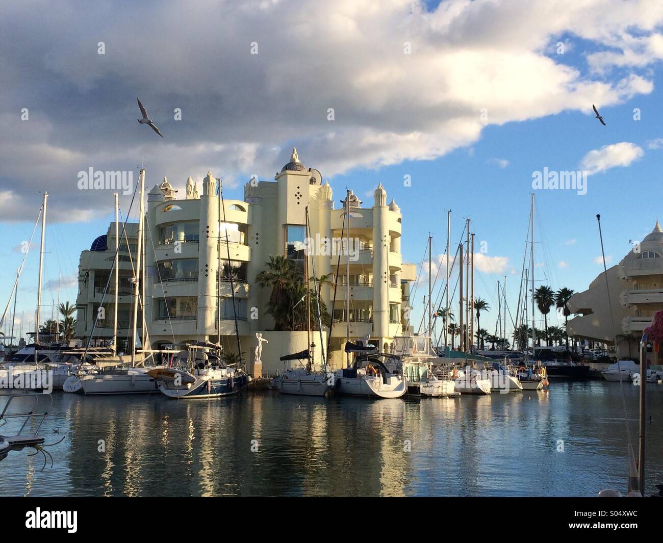 Der Hafen Stockfoto