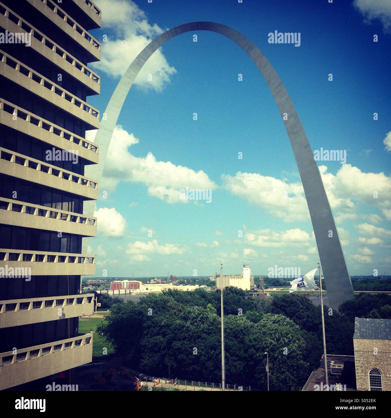 St. Louis Arch Stockfoto