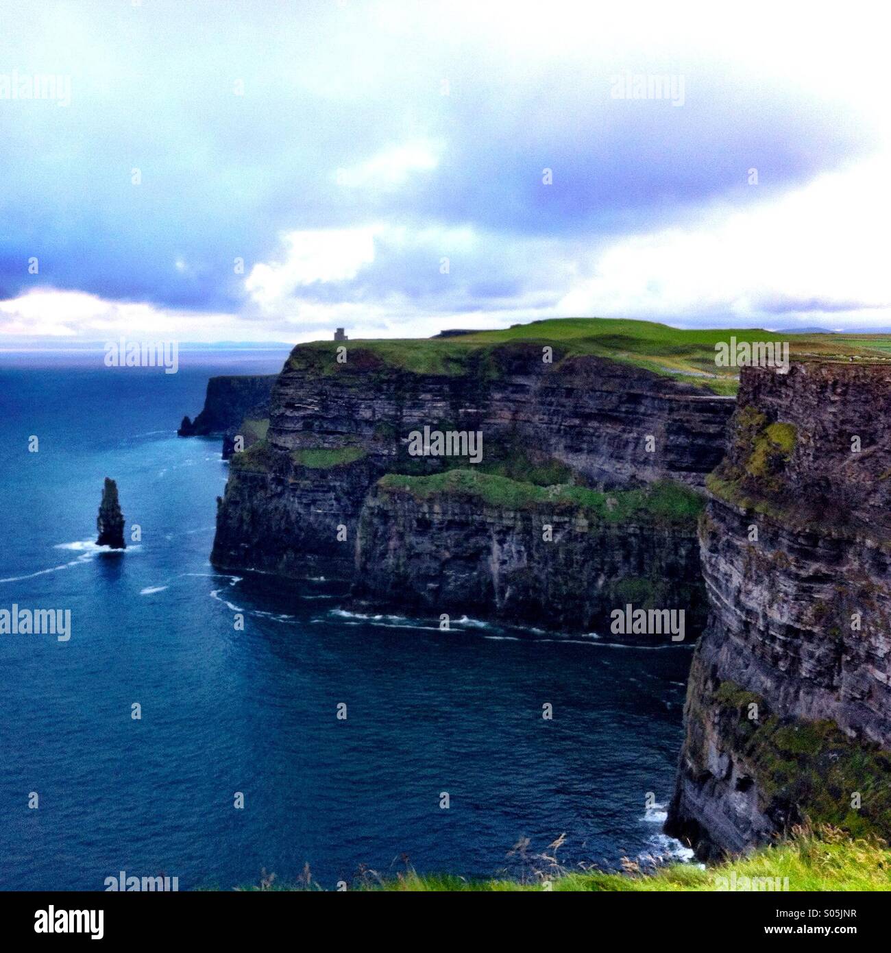 Die Klippen von Moher. County Clare, Irland. Stockfoto