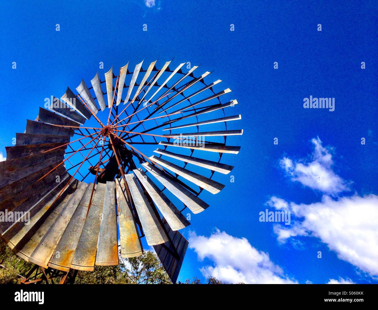 Windmühle Stockfoto