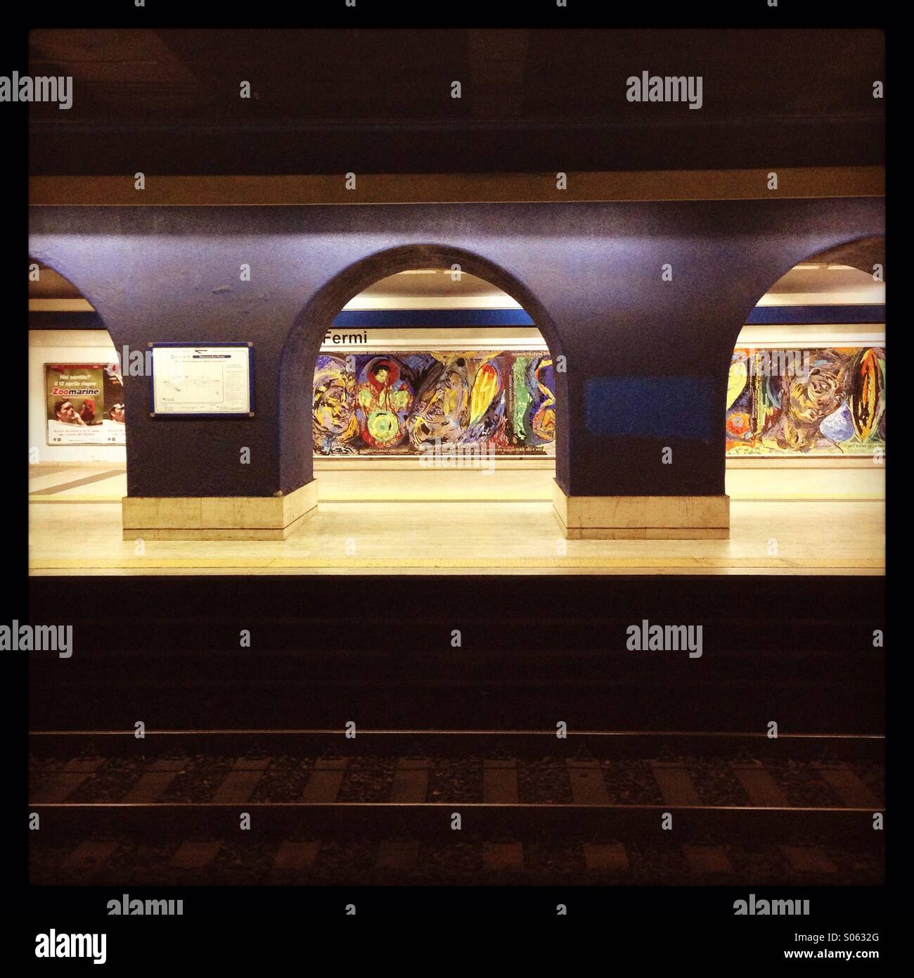 U-Bahnstation Stockfoto