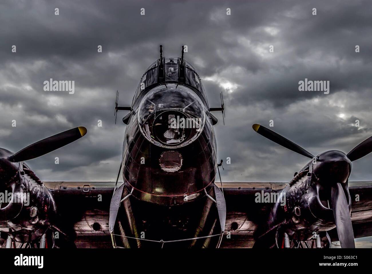 Avro Lancaster Stockfoto