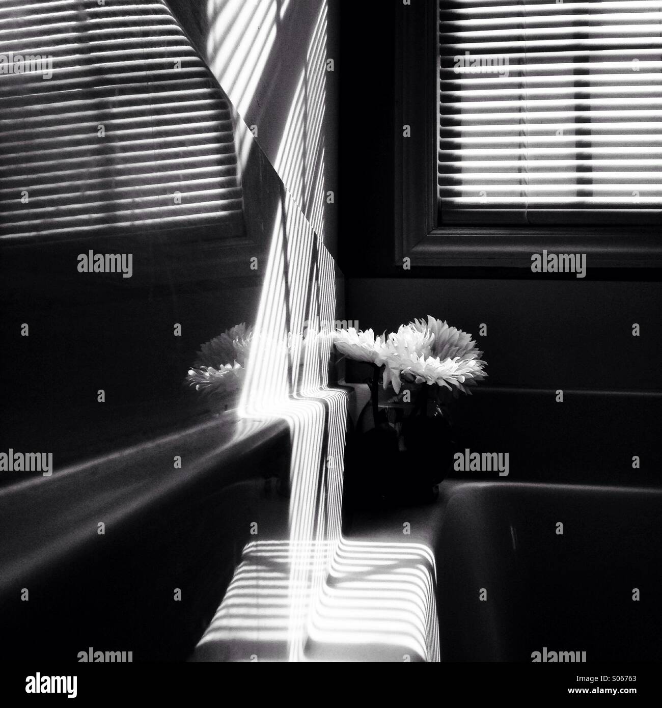 Licht und Schatten Stockfoto