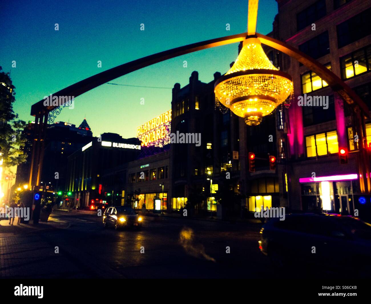 Playhouse Square in Cleveland Stockfoto