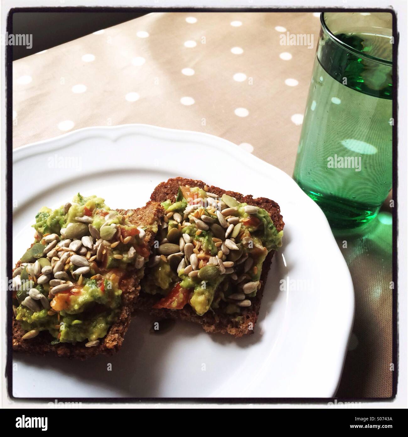 Gesundes Mittagessen Stockfoto