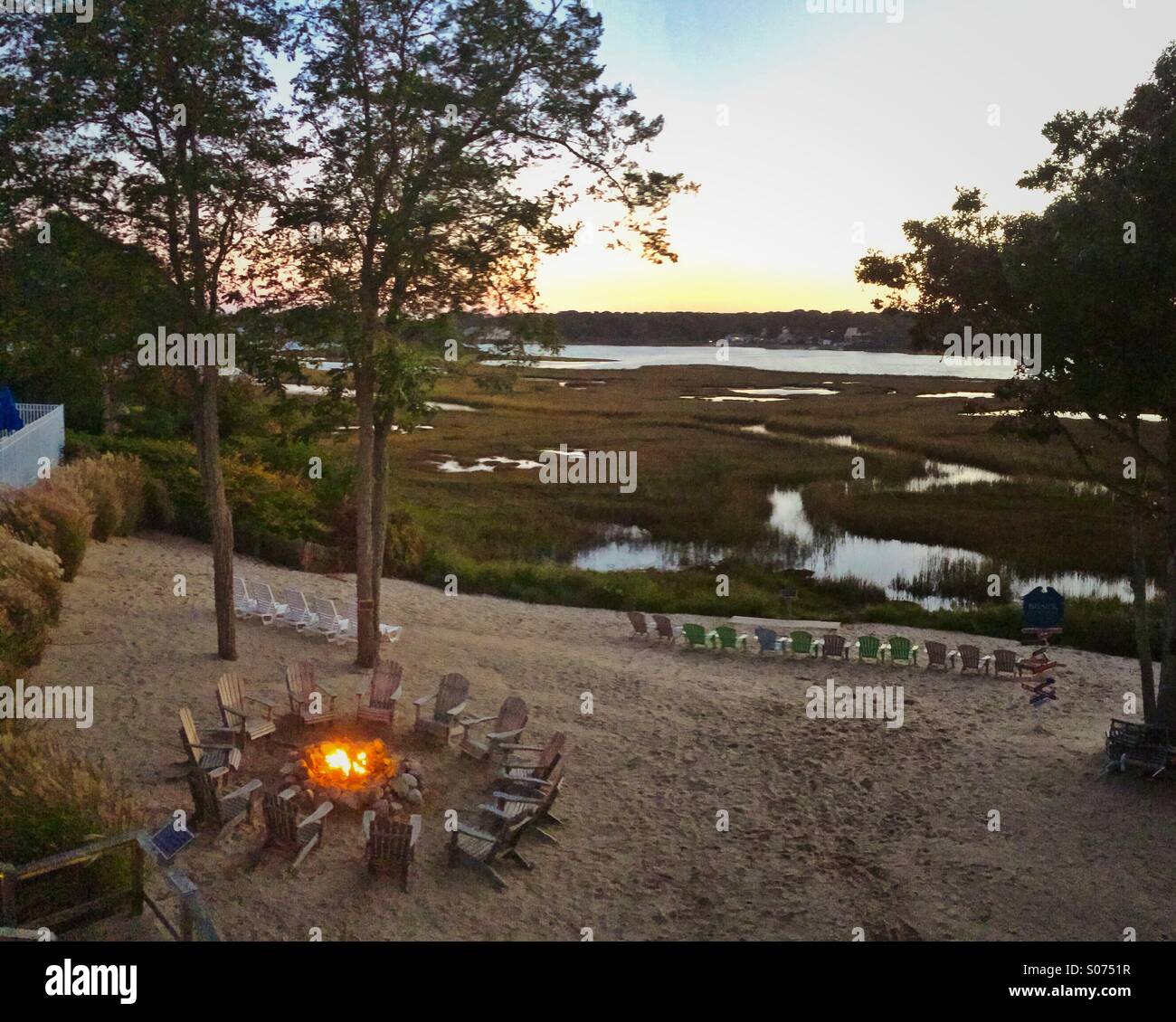 Bayside Resort, West Yarnmouth, Cape Cod, Massacusettes Stockfoto