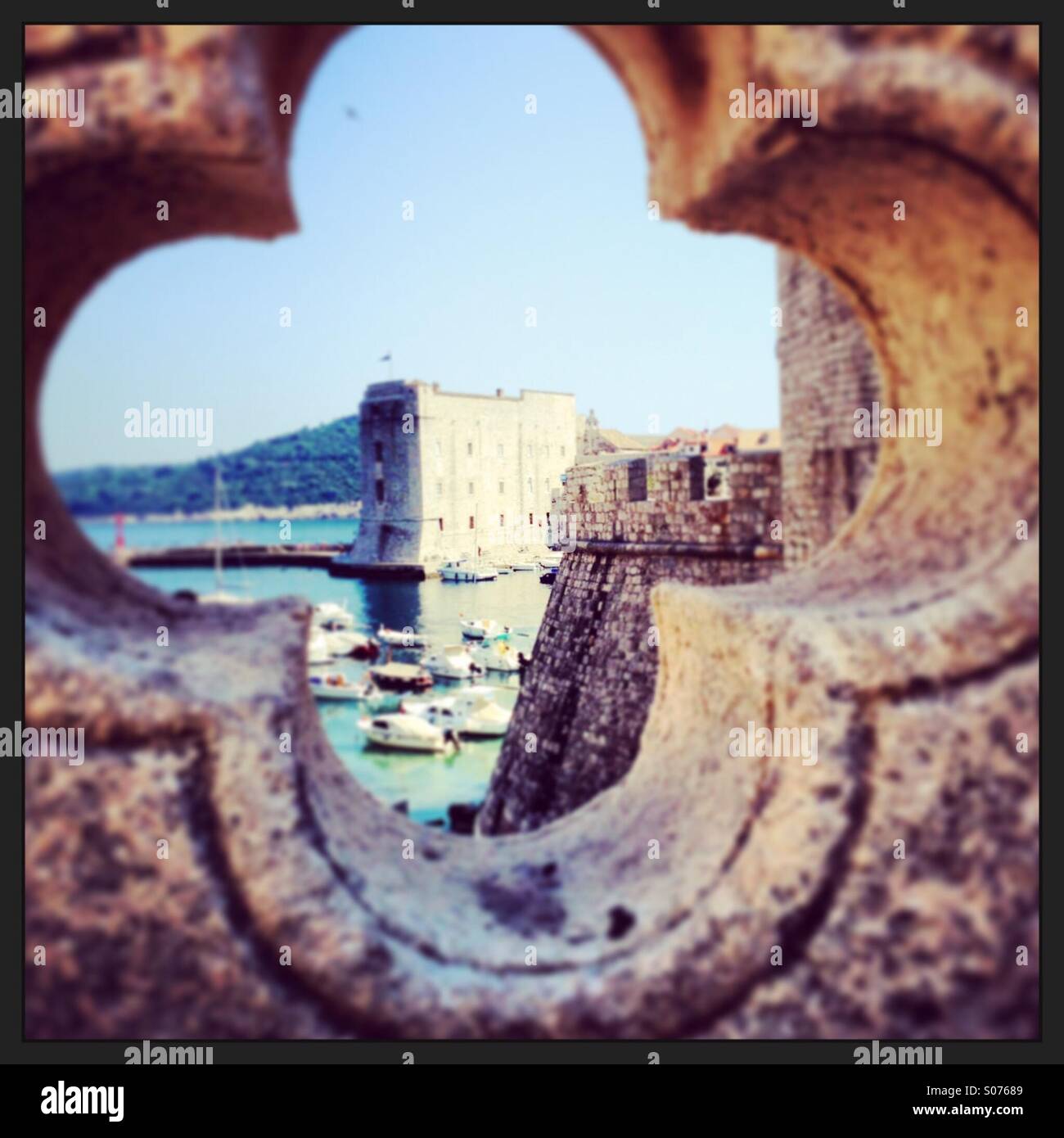 Dubrovnik, Kroatien auch bekannt als Kings Landing von Game of Thrones Stockfoto