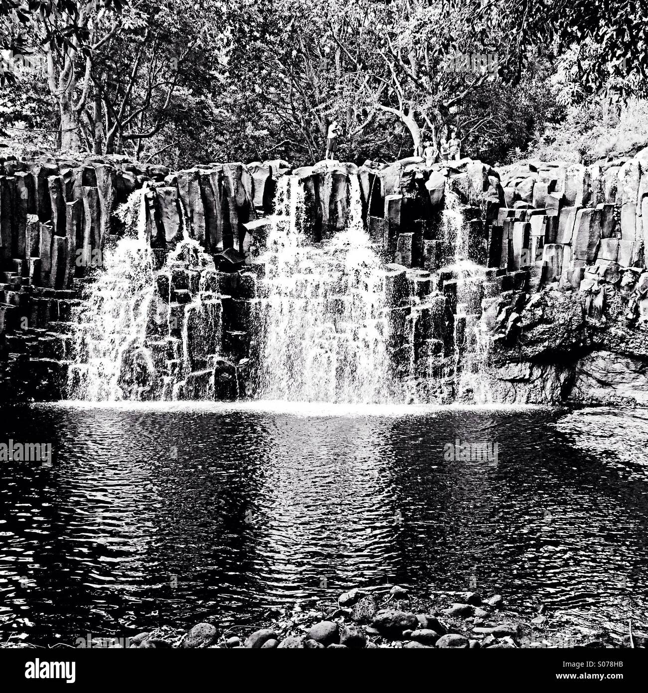 Rochester Wasserfall, Mauritius Stockfoto