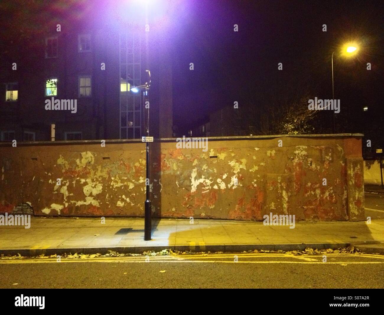 Greenwood St, Hackney Stockfoto