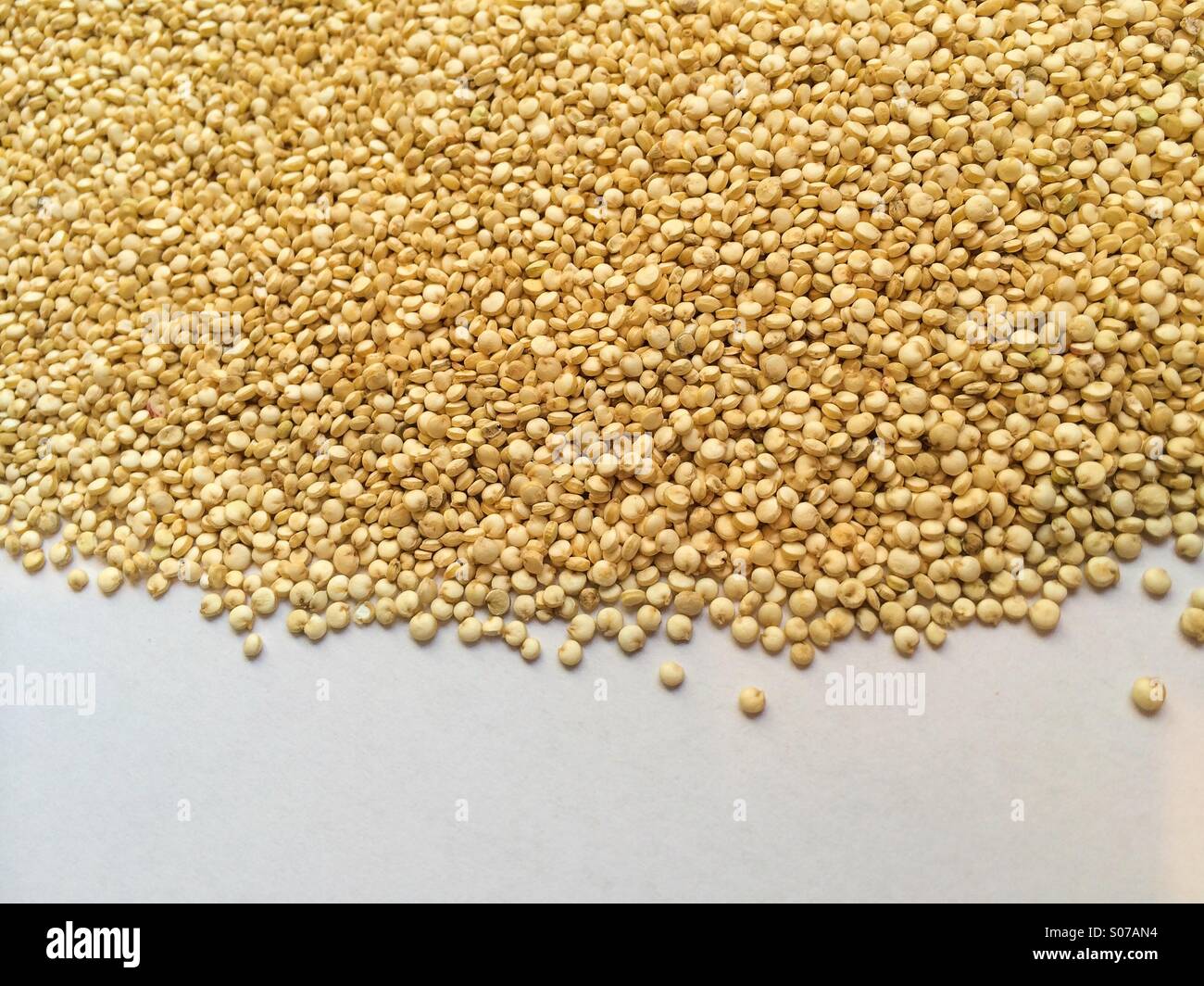 Quinoa Samen hohe Ernährung essen Stockfoto
