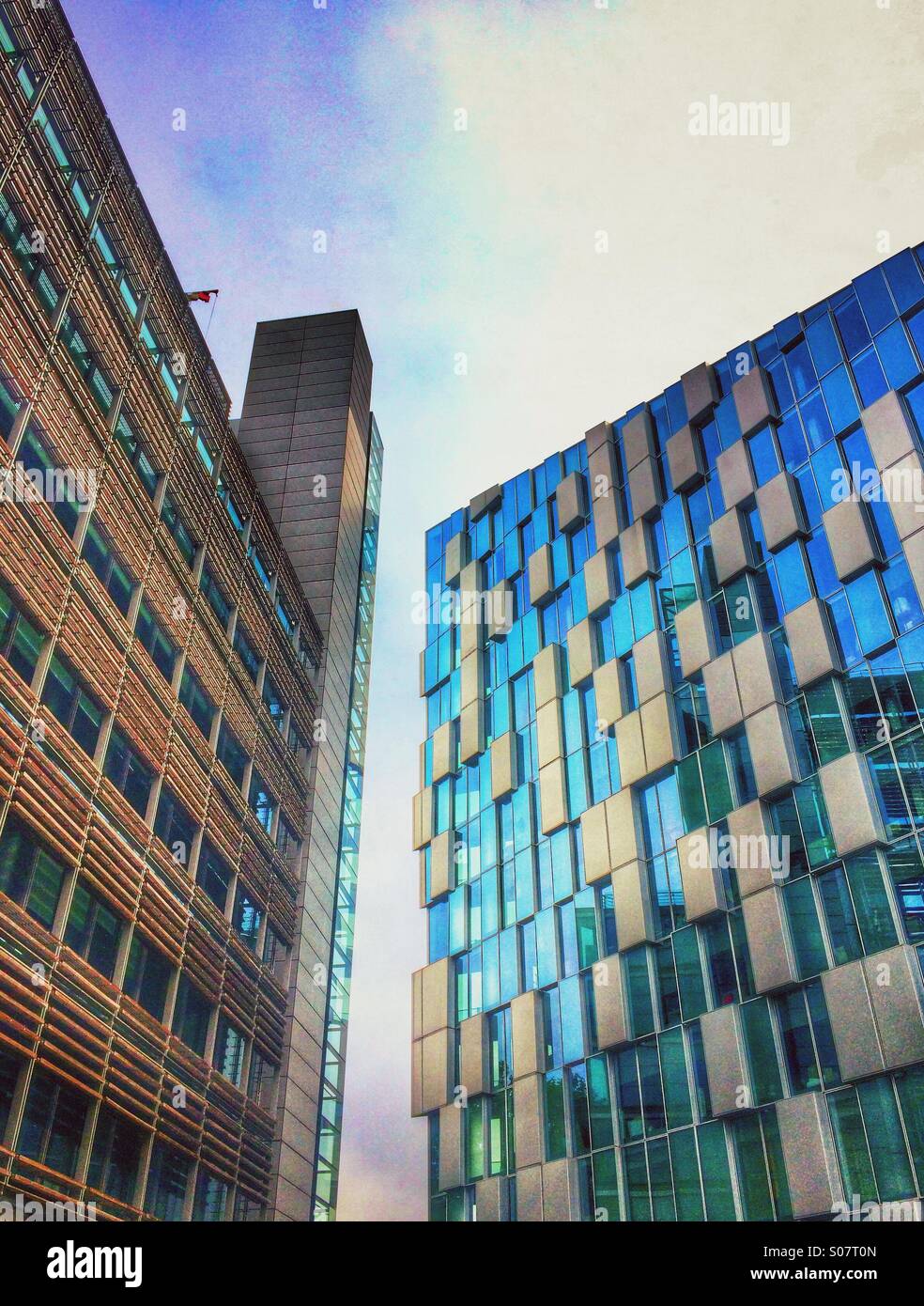 Moderne Büros im Becken von Paddington, London Stockfoto