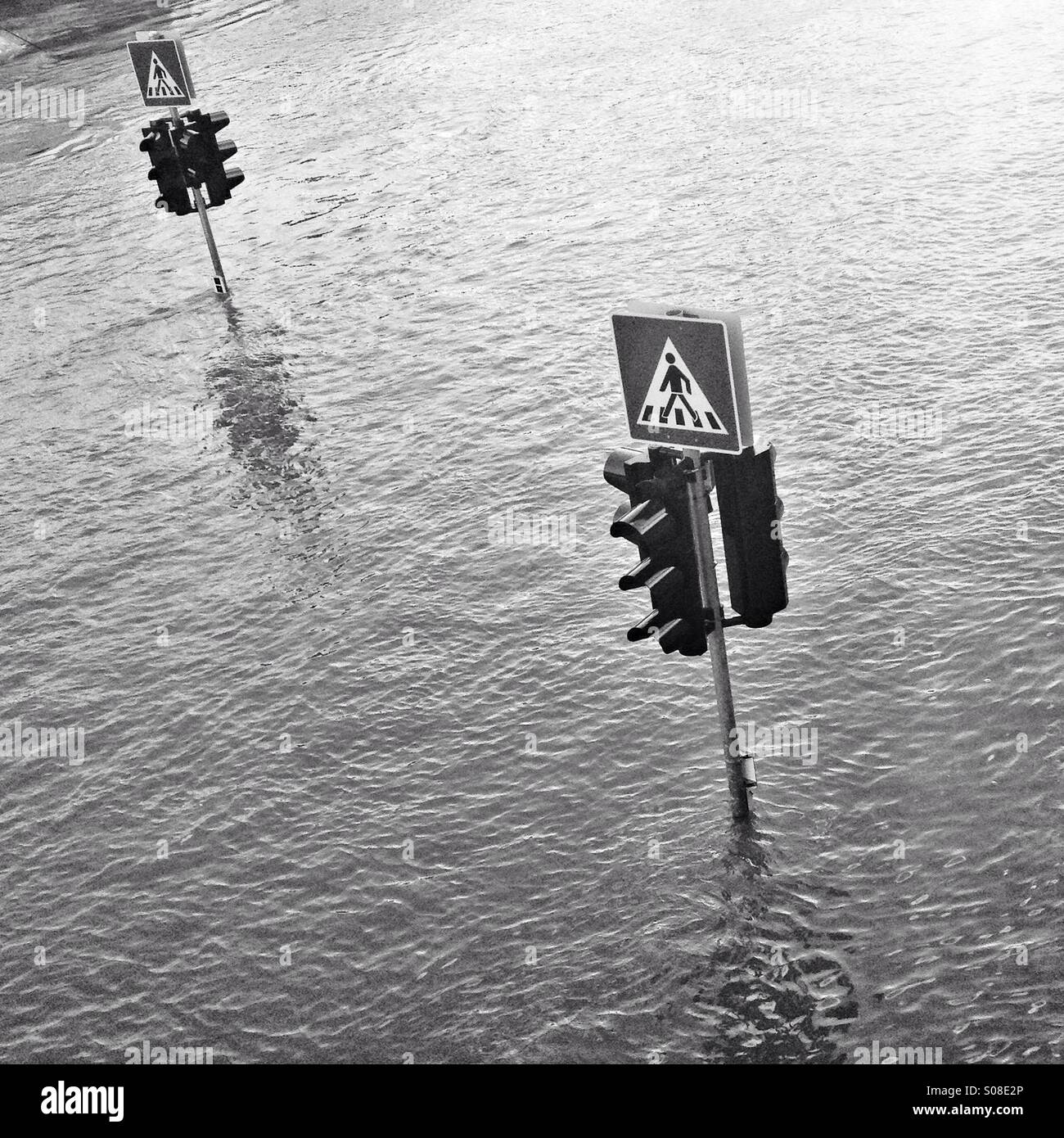 Fluß, 2012. Stockfoto