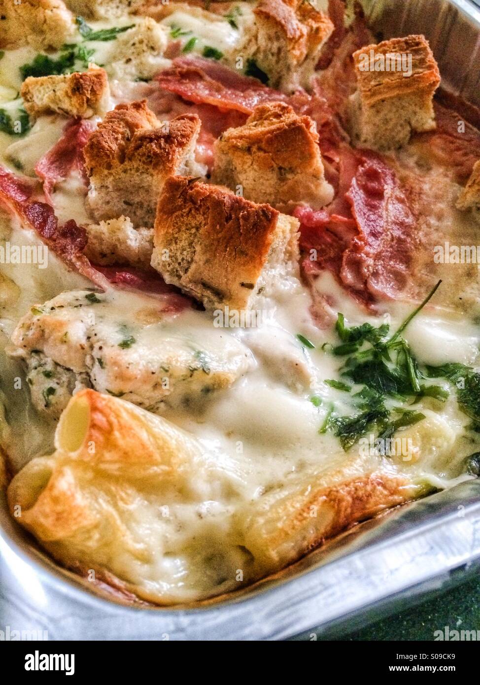 Pasta Mit Brot Stockfotos und -bilder Kaufen - Alamy