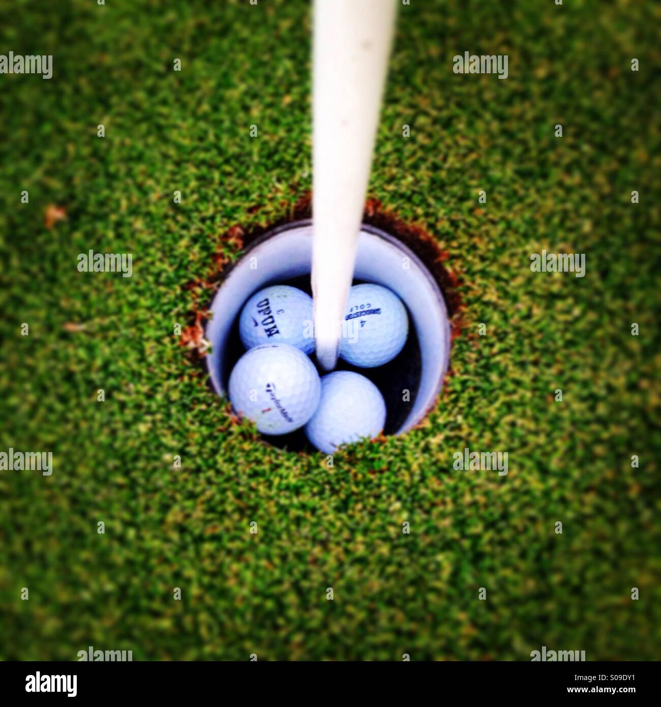Große Golf-Spiel Stockfoto