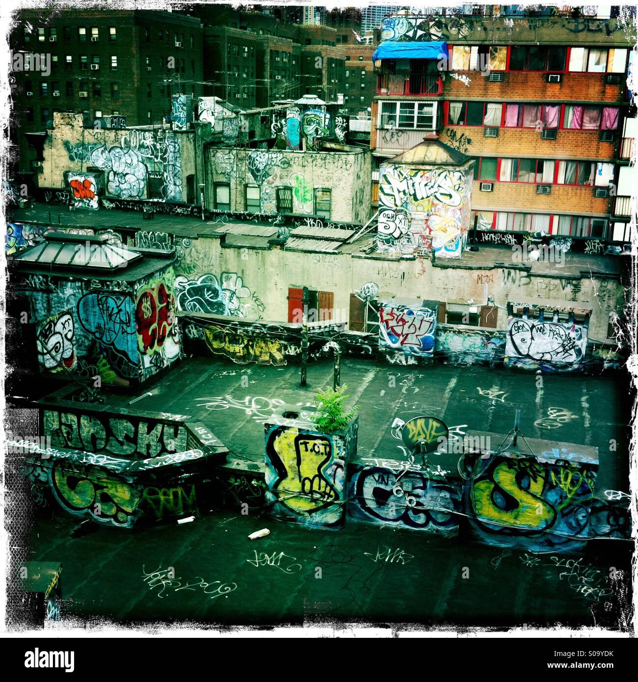 Graffiti in New York City Stockfoto