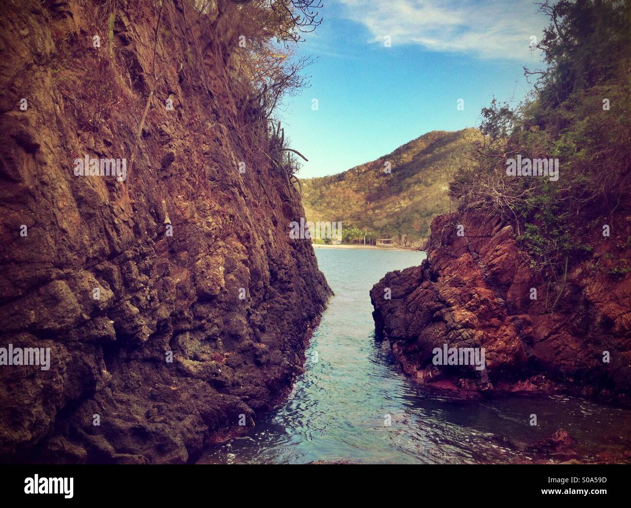 Das mexikanische Meer Stockfoto