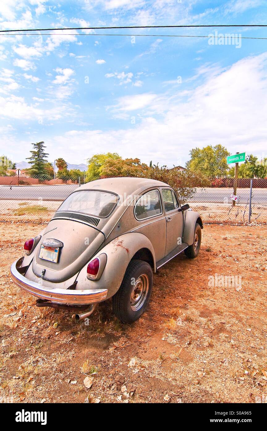 Ein Vintage Volkswagen Bug ca. 1960er Jahre. Stockfoto