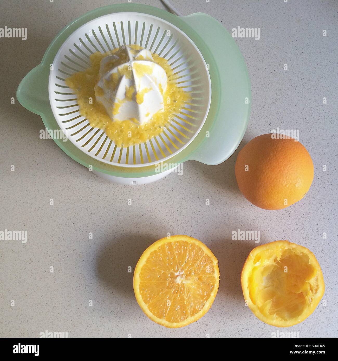 Orangen, gesund zu bleiben Stockfoto