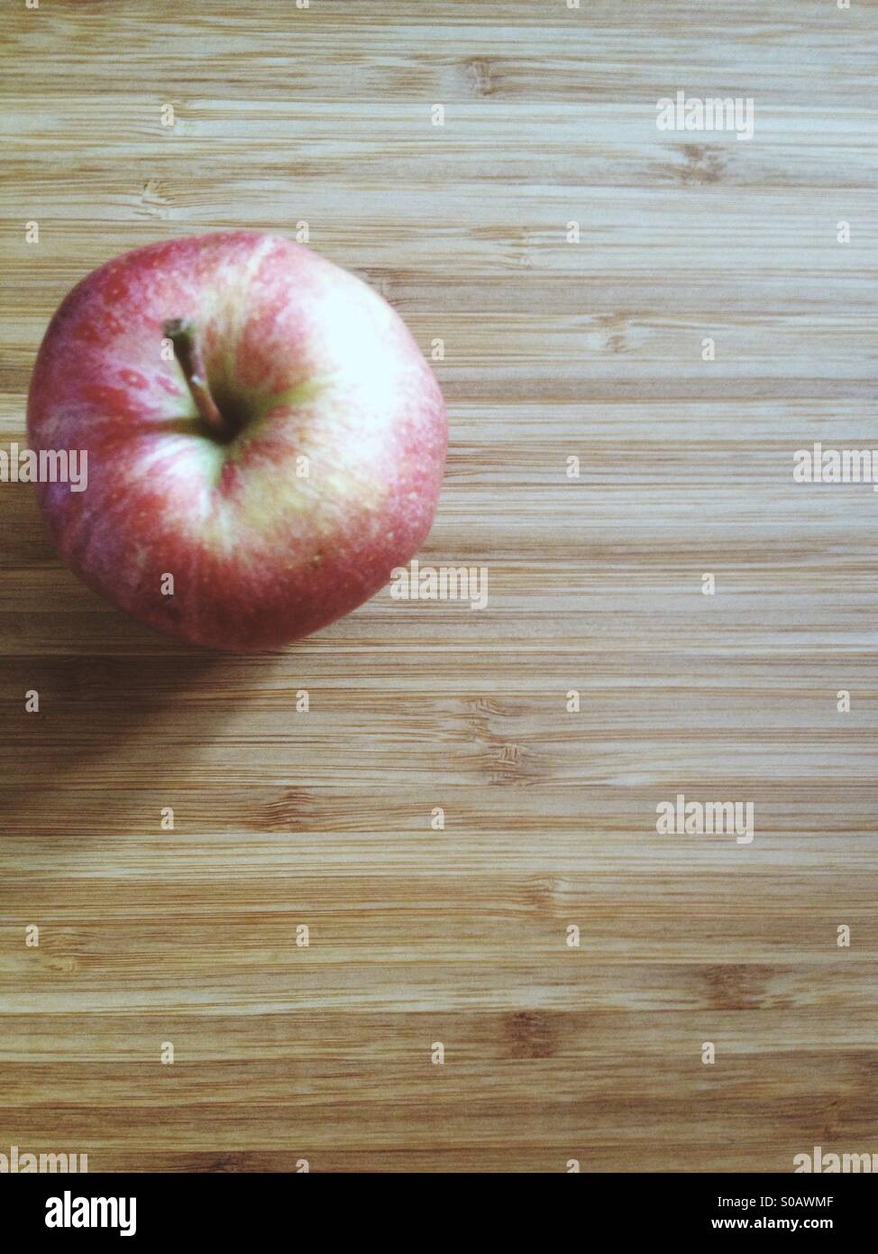 Kleine rote Apfel Stockfoto